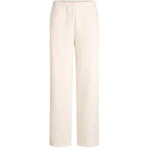 Skims Cotton Fleece Classic Oatmeal Heather Straight Leg Sweatpant MSRP $88